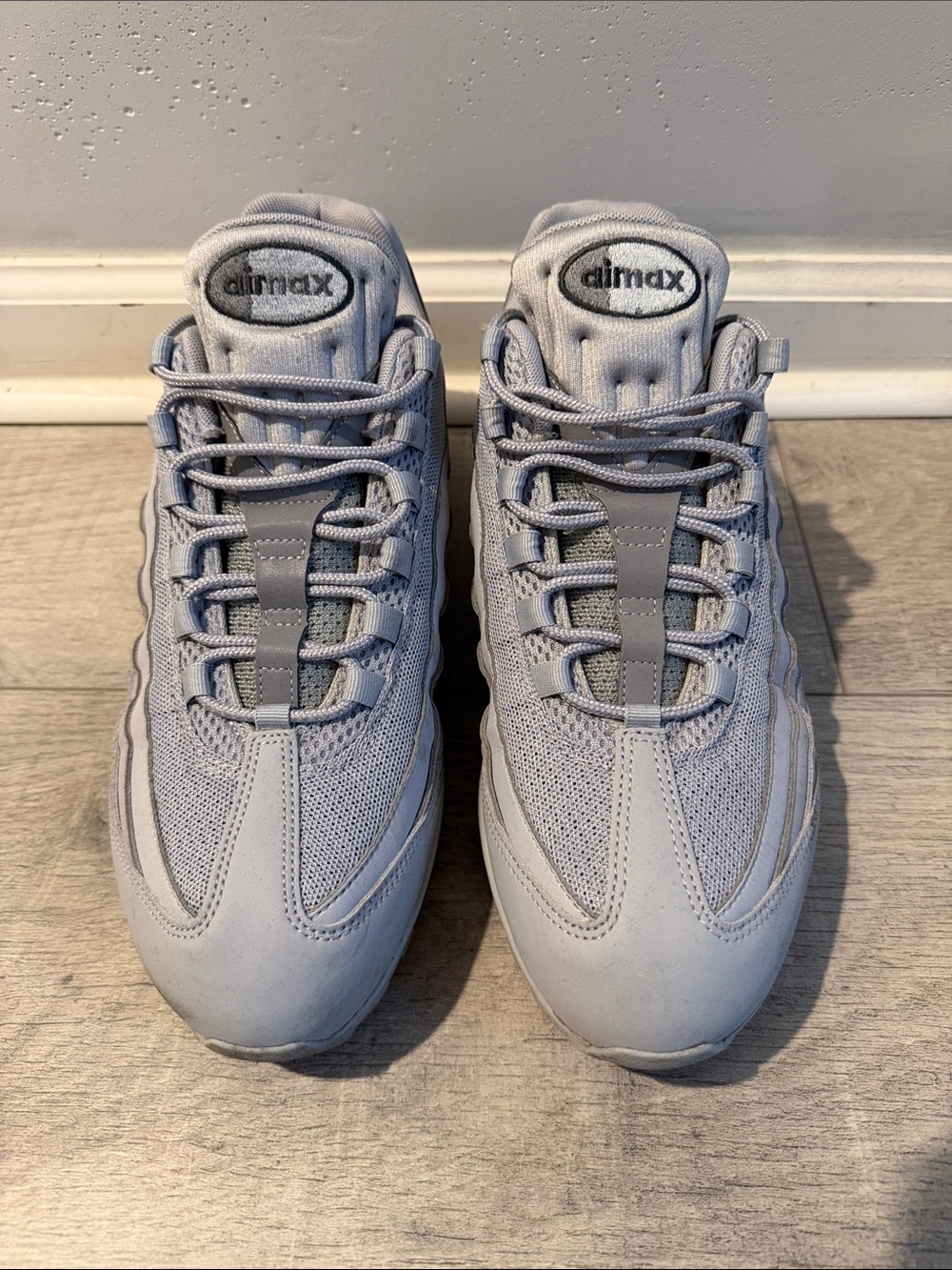 Nike Men’s Air Max Athletic Sneakers in Light Gray